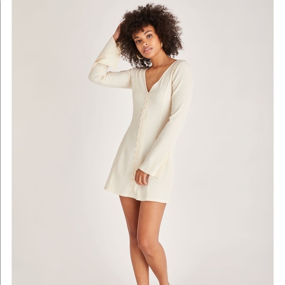 Backyard Roses Kristina Rib Dress - Picture 6 of 7